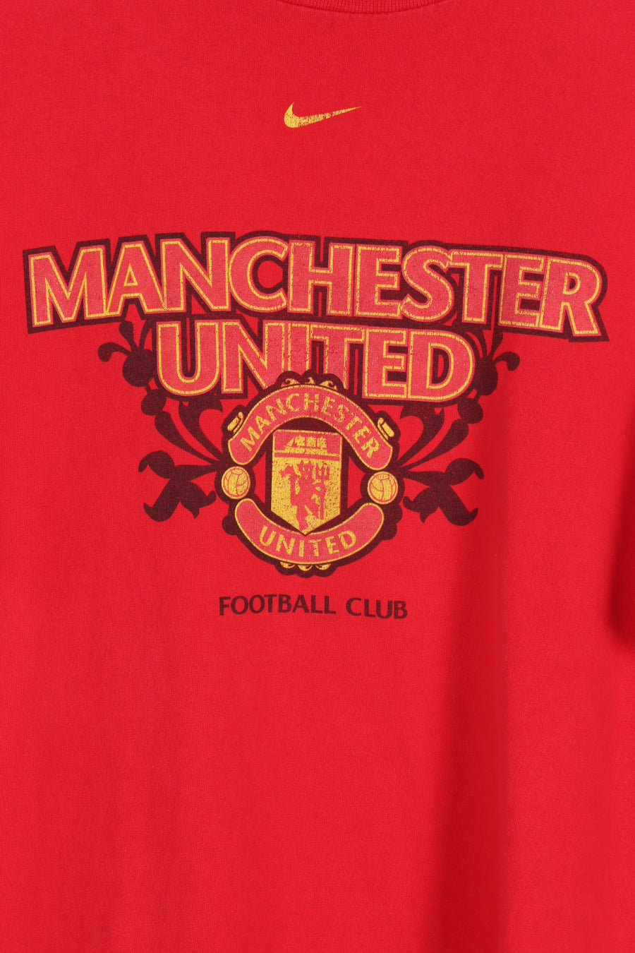 Manchester United NIKE Centre Swoosh Y2K T-Shirt (M-L)