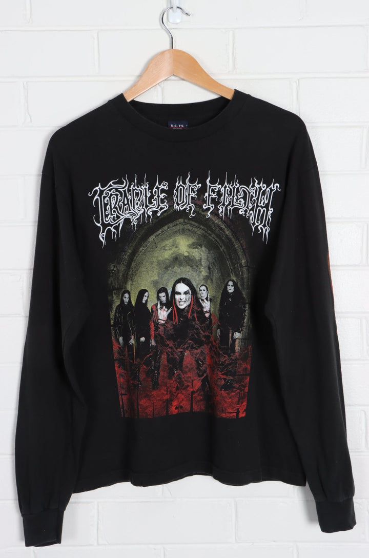Cradle of Filth 'Humanis Nocturna' All Over Long Sleeve T-Shirt (L)