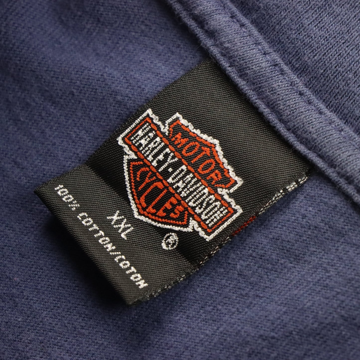 Vintage HARLEY DAVIDSON USA Made Distressed Purple Motorcycle T-Shirt (XL) Vintage Sole Melbourne