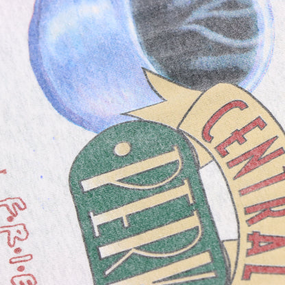 Vintage 1995 FRIENDS 'Central Perk' Warner Bros Television USA Made T-Shirt (L) Vintage Sole Melbourne