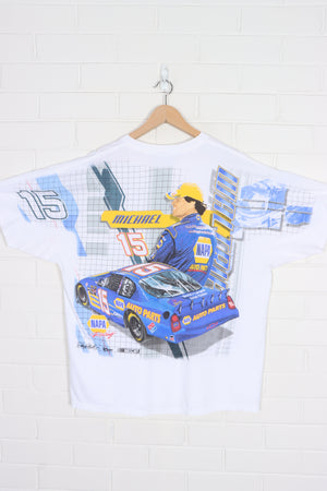 NASCAR Michael Waltrip #15 NAPA Racing All Over T-Shirt (XXL)