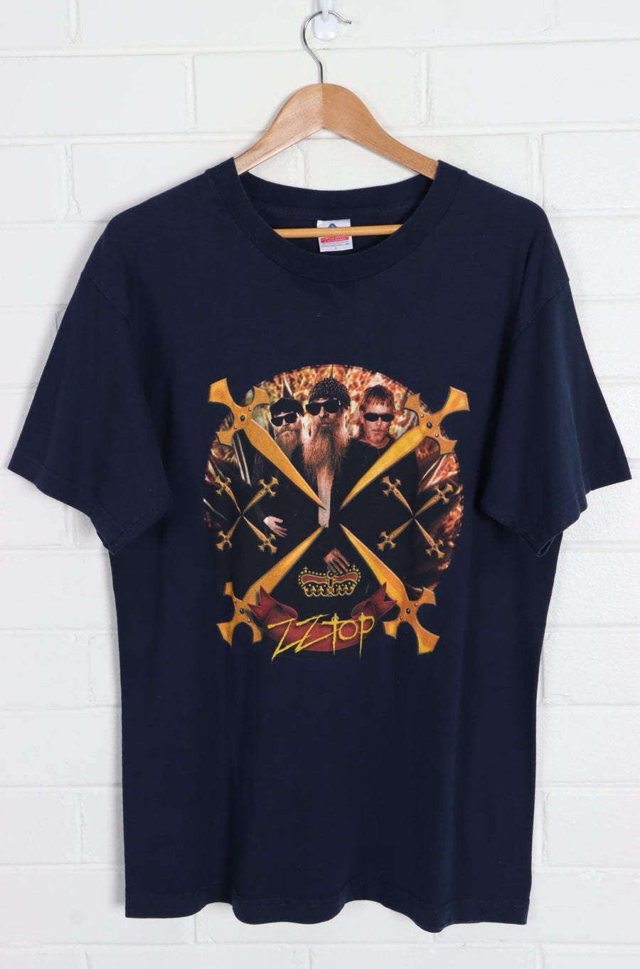 ZZ Top XXX Tour Front Back T-Shirt (L)