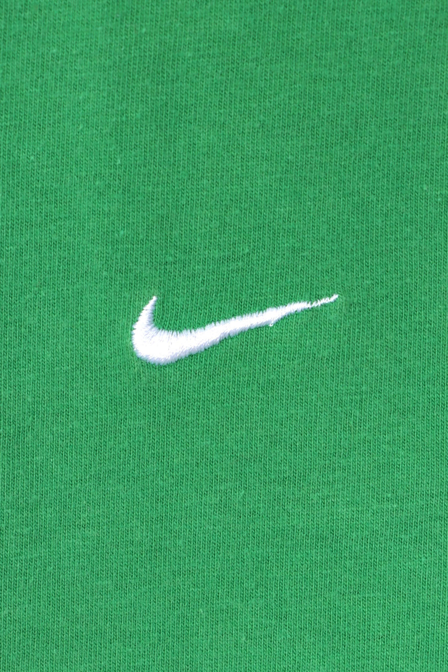 NIKE Swoosh Logo Green Casual T-Shirt (M-L)