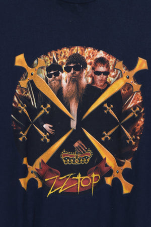 ZZ Top XXX Tour Front Back T-Shirt (L)