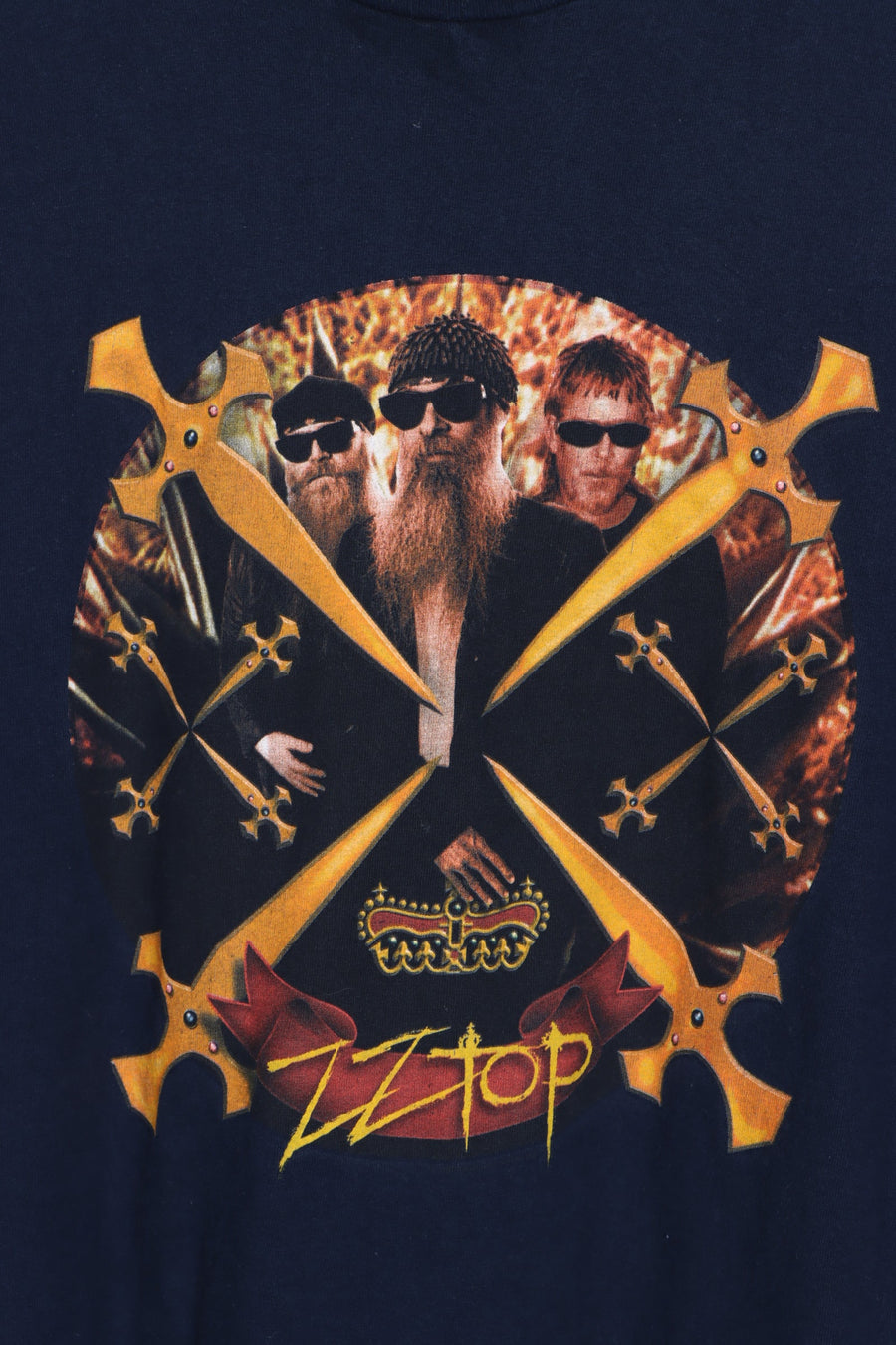 ZZ Top XXX Tour Front Back T-Shirt (L)