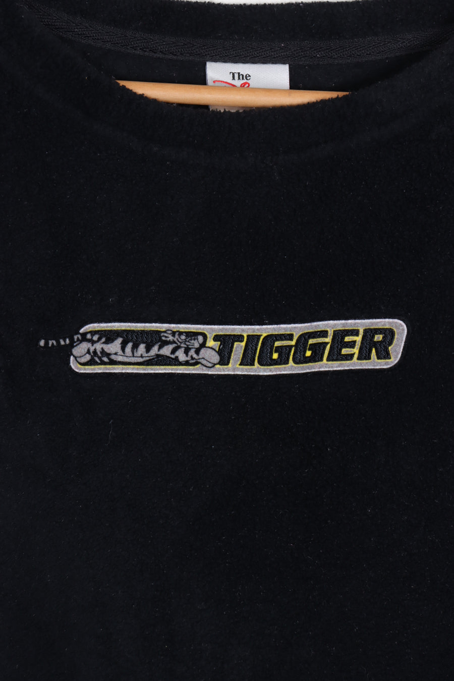 DISNEY Tigger Winnie The Pooh Yellow & Black Sleeve Stripe Fleece (XXL)