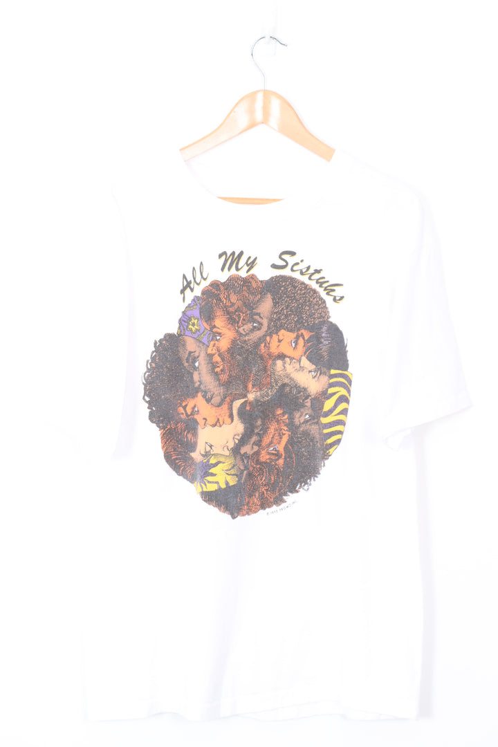 1992 All My Sistuhs Women Community Group USA Made Tee (M-L)
