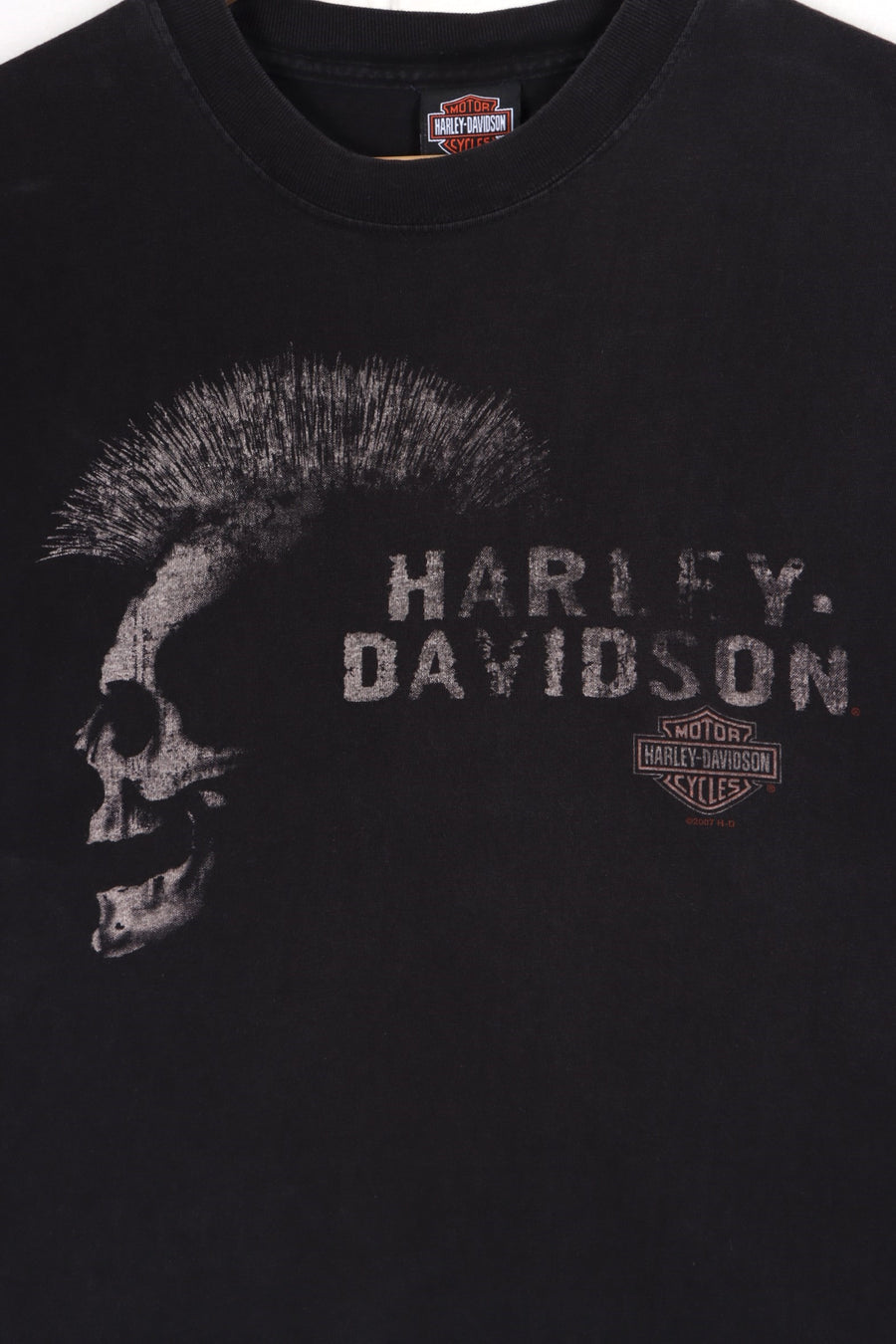 HARLEY DAVIDSON Surf City Front Back T-Shirt USA Made (L)