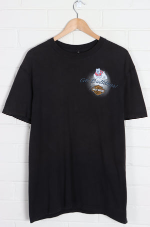 HARLEY DAVIDSON "Go Bulldogs" Front Back T-Shirt (L)