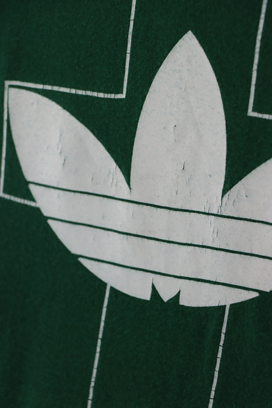 I-DID-AS Jesus Would Do Adidas Bootleg Green USA Made Tee (M)