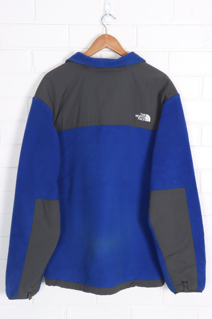 THE NORTH FACE Royal Blue Embroidered Logo Fleece (XXL)
