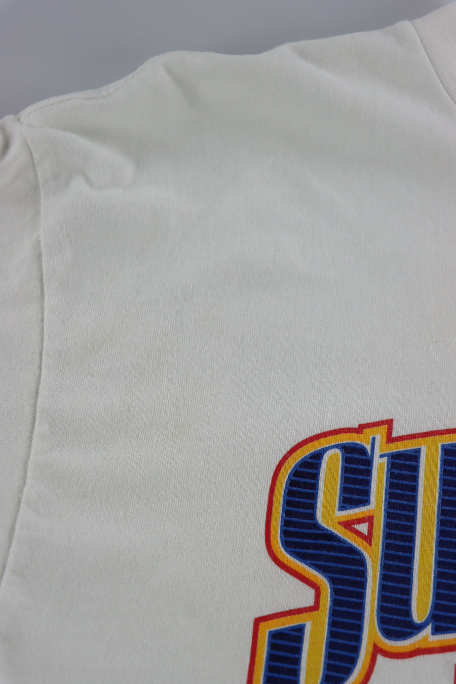 1998 Vintage Super Bowl Packers vs Broncos NFL Helmets Tee (XL)