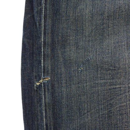 ED HARDY by Christian Audigier Metallic Gold Skull Pocket Jeans (34x34)