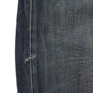 ED HARDY by Christian Audigier Metallic Gold Skull Pocket Jeans (34x34)