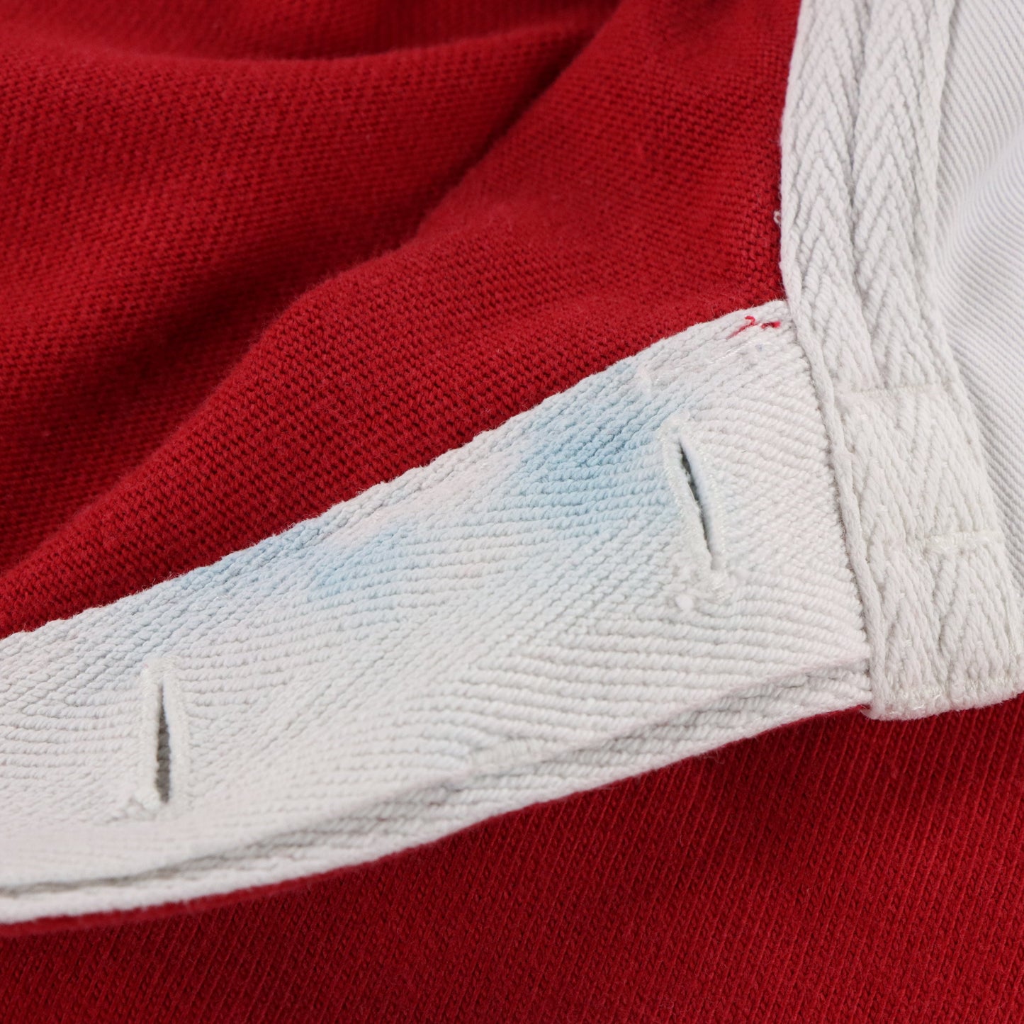 RALPH LAUREN POLO Shield Crest Logo Patch Red Rugby Jumper (L-XL) Vintage Sole Melbourne