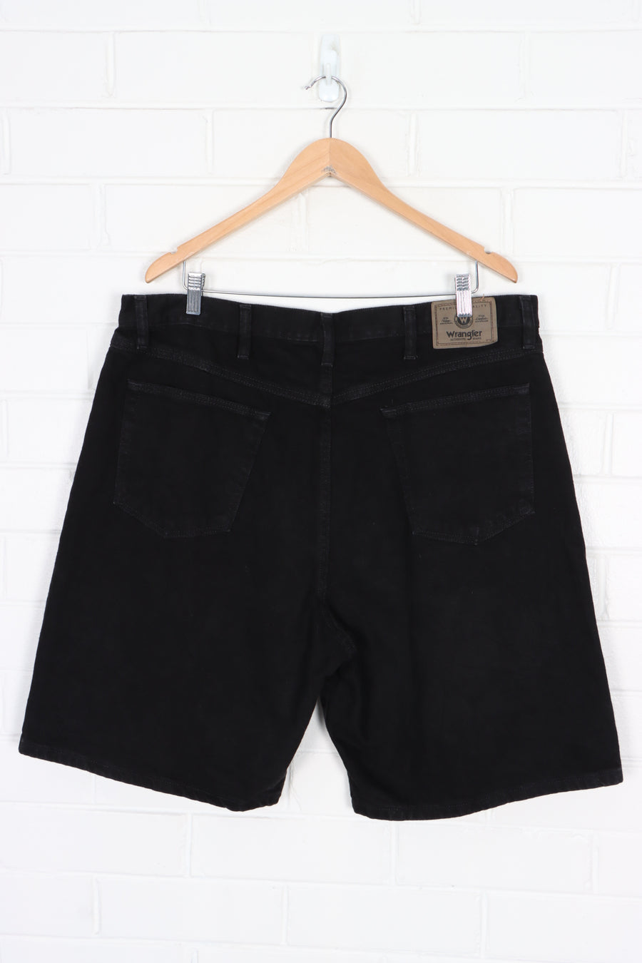 WRANGLER Black Denim Jorts Shorts (40)