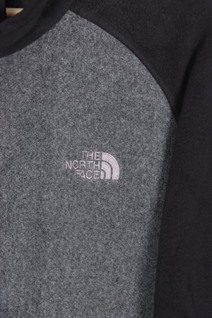 THE NORTH FACE Two Tone Grey Zip Up Fleece (XL)