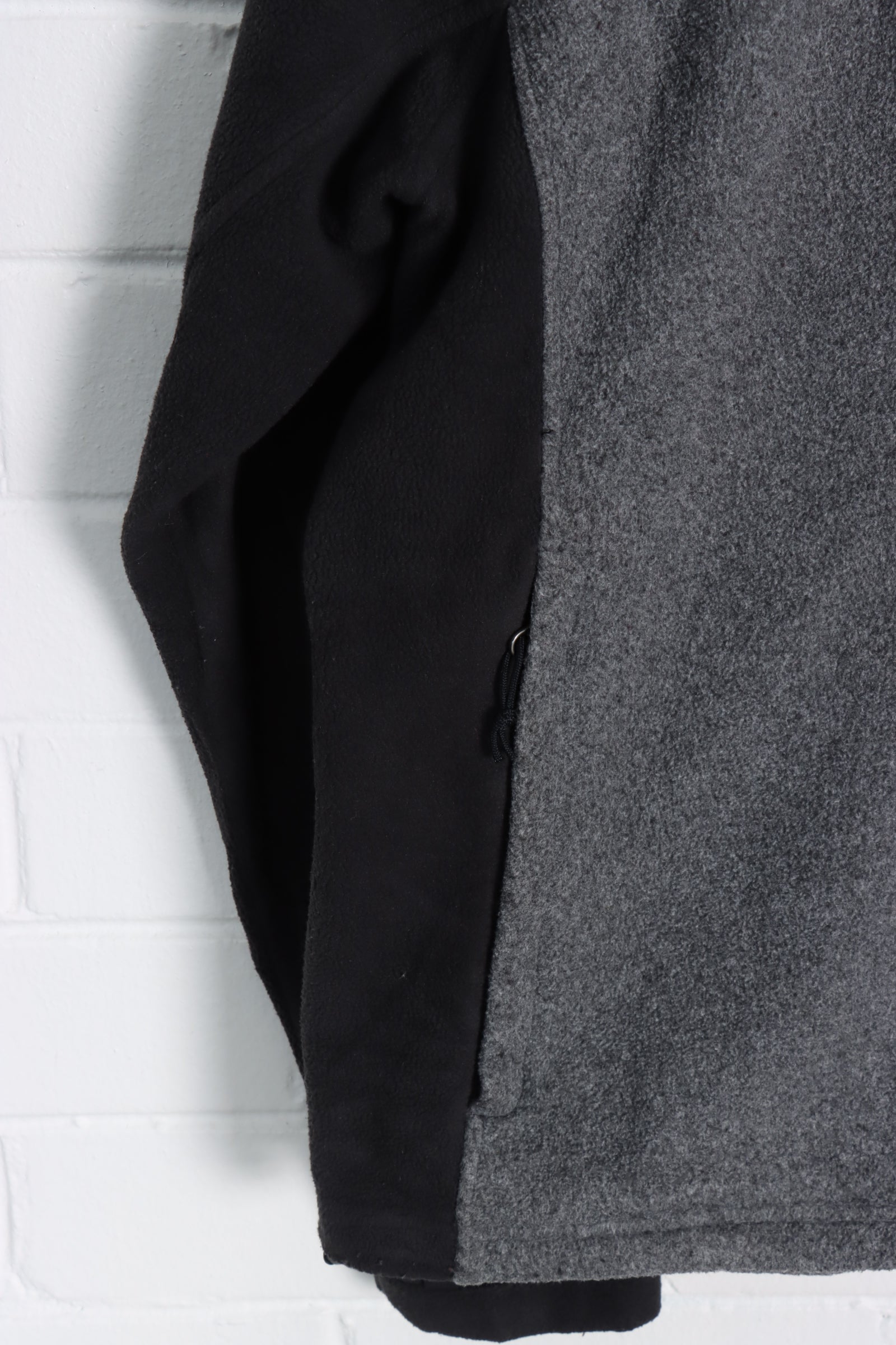 THE NORTH FACE Two Tone Grey Zip Up Fleece (XL) - Vintage Sole Melbourne