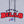 NFL Buffalo Bills 1/4 Zip Embroidered Logo Hoodie (L)