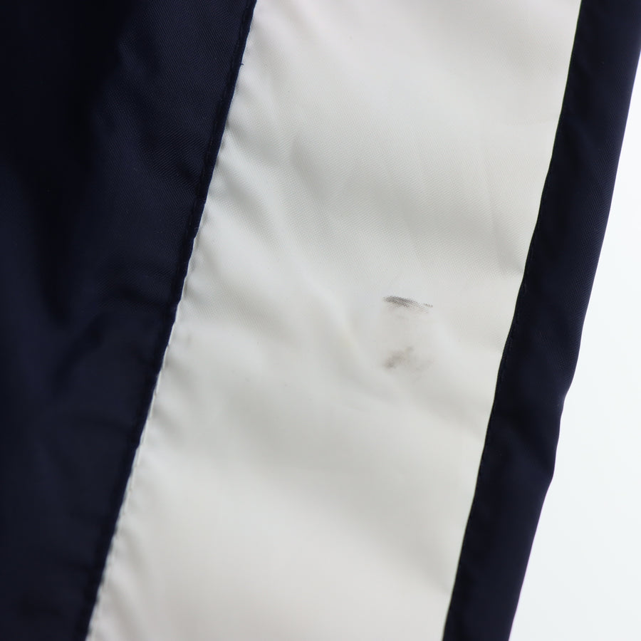 NIKE Dark Navy Blue Logo Tear Away Snap Track Pants (L-XL)