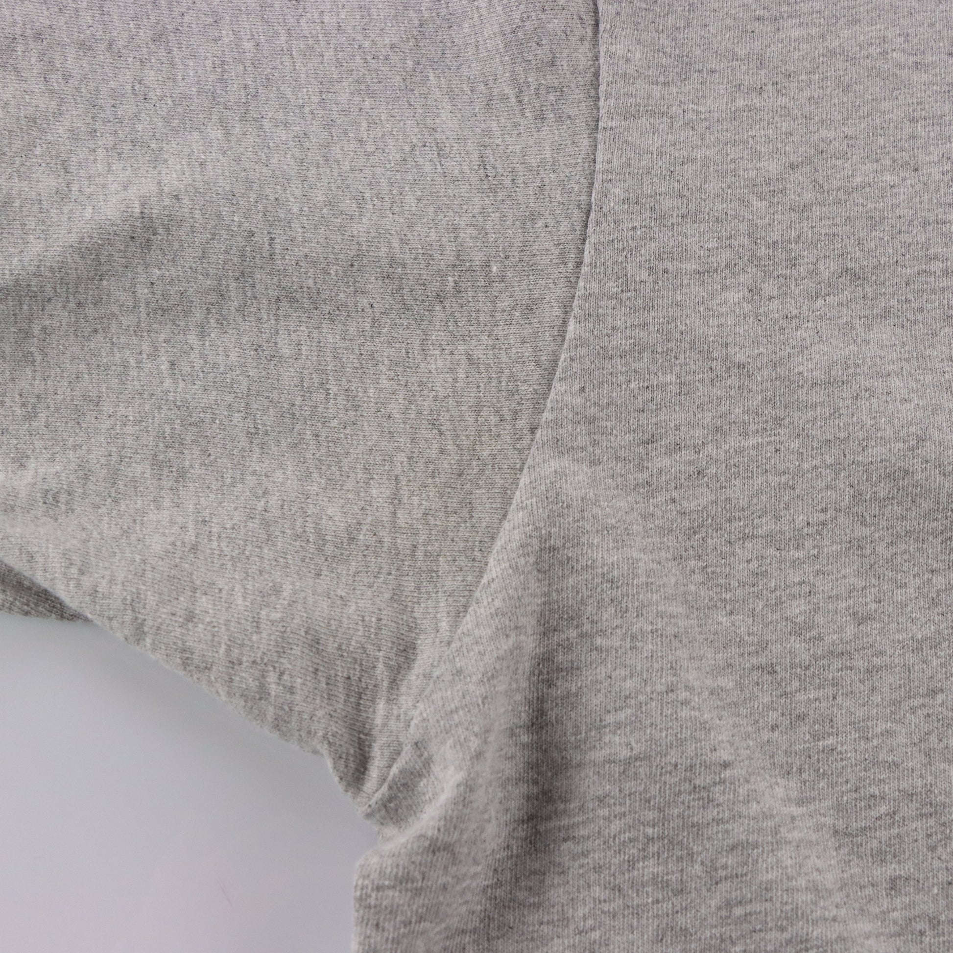 Vintage NIKE Heather Grey & Black Embroidered Logo Tee (M-L) Vintage Sole Melbourne