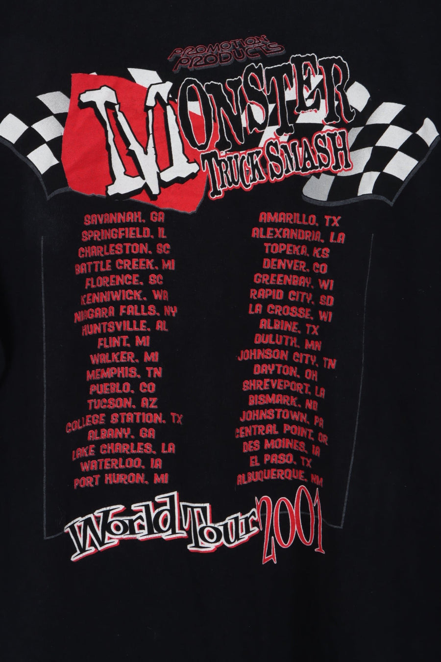 Monster Truck Smash World Tour 2001 Graphic Tee (M-L)