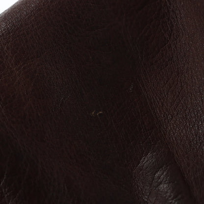 Vintage SCHOTT 70s Brown Leather Flight Jacket IS-674-MS (L)