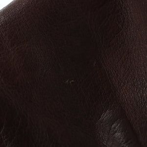 Vintage SCHOTT 70s Brown Leather Flight Jacket IS-674-MS (L)