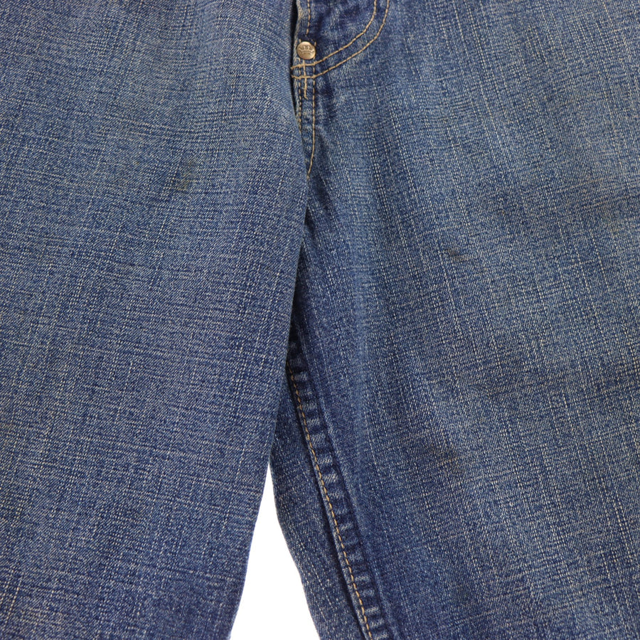 JNCO Skull Y2K Denim Jorts Shorts (32)