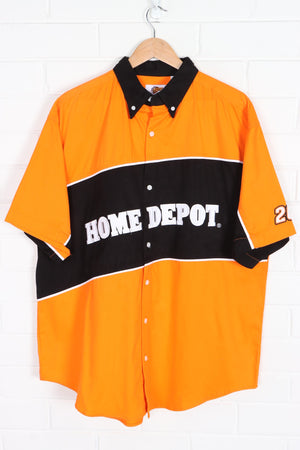 Tony Stewart #20 WINNERS CIRCLE Orange Short Sleeve Shirt (XL)