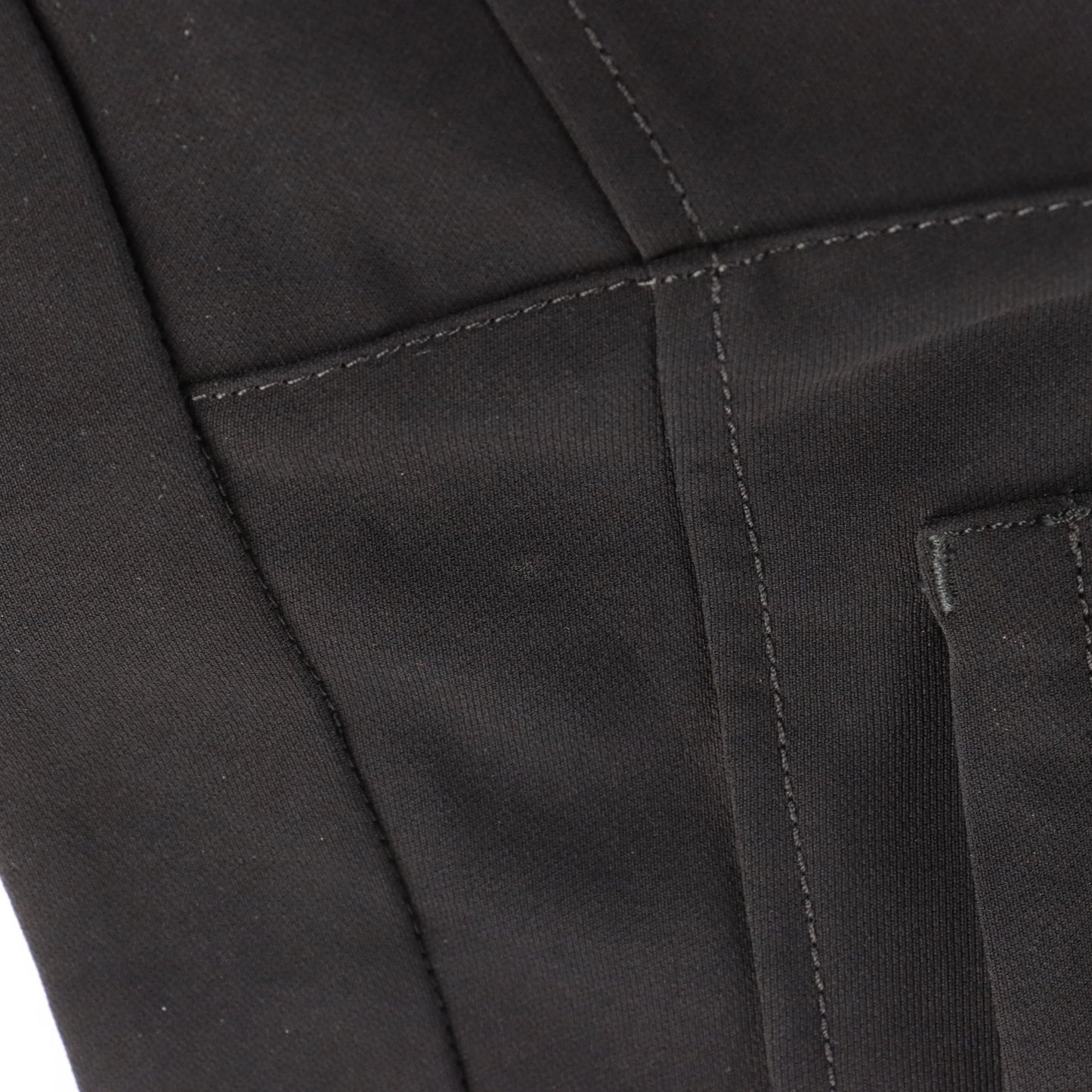 CHANEL Black 'CC' Logo Button Straight Leg Pants (Women's 10)