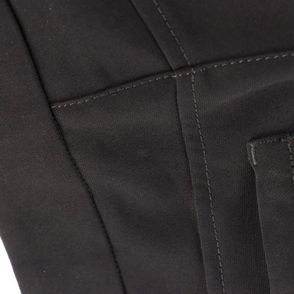 CHANEL Black 'CC' Logo Button Straight Leg Pants (Women's 10)