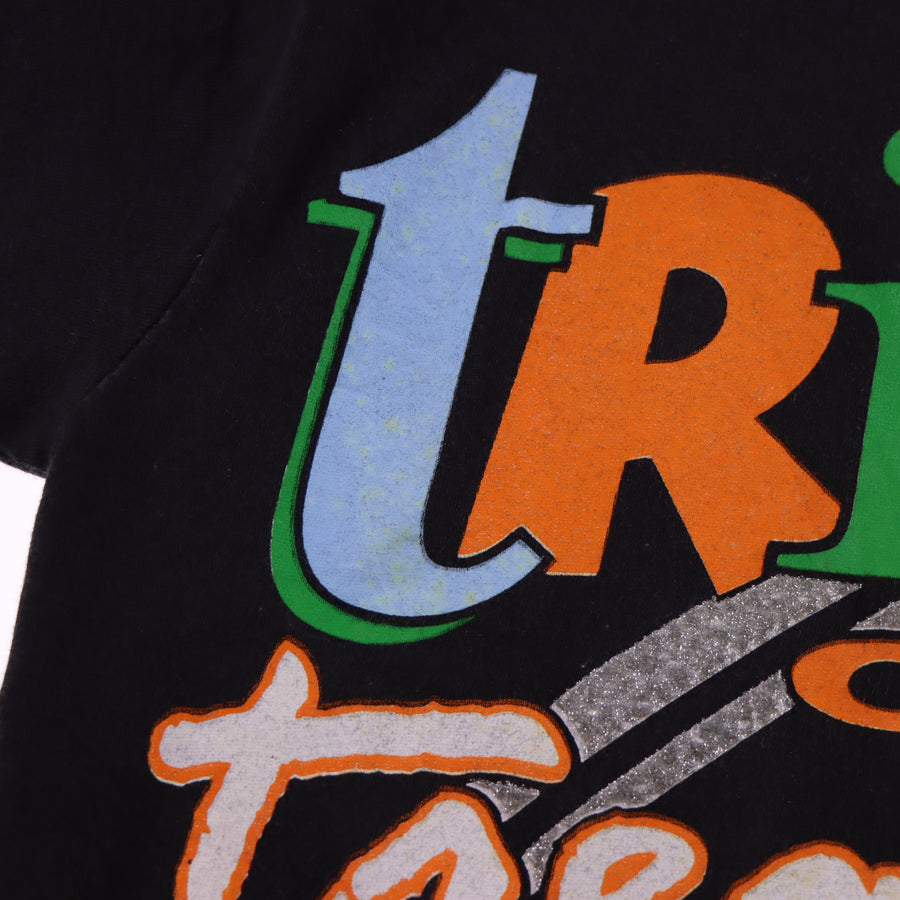 LOONEY TUNES Tweety & Taz "Trick or Treat" Halloween T-Shirt (S-M)