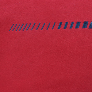 NIKE Embroidered Swoosh Logo Red Sweatshirt (XXL)