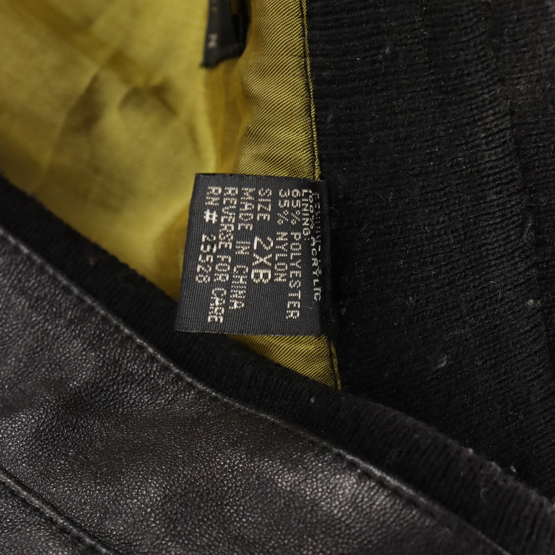 Vintage SAXONY Genuine Leather Suede Coogi Style Knit Jacket (XXL) Vintage Sole Melbourne