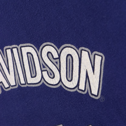 Vintage HARLEY DAVIDSON Cruisin California Glitter Graphic Navy Long Sleeve Tee USA Made (XL TALL) Vintage Sole Melbourne