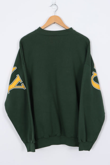 NFL Green Bay Packers 50/50 LOGO 7 Sweatshirt (XXL)