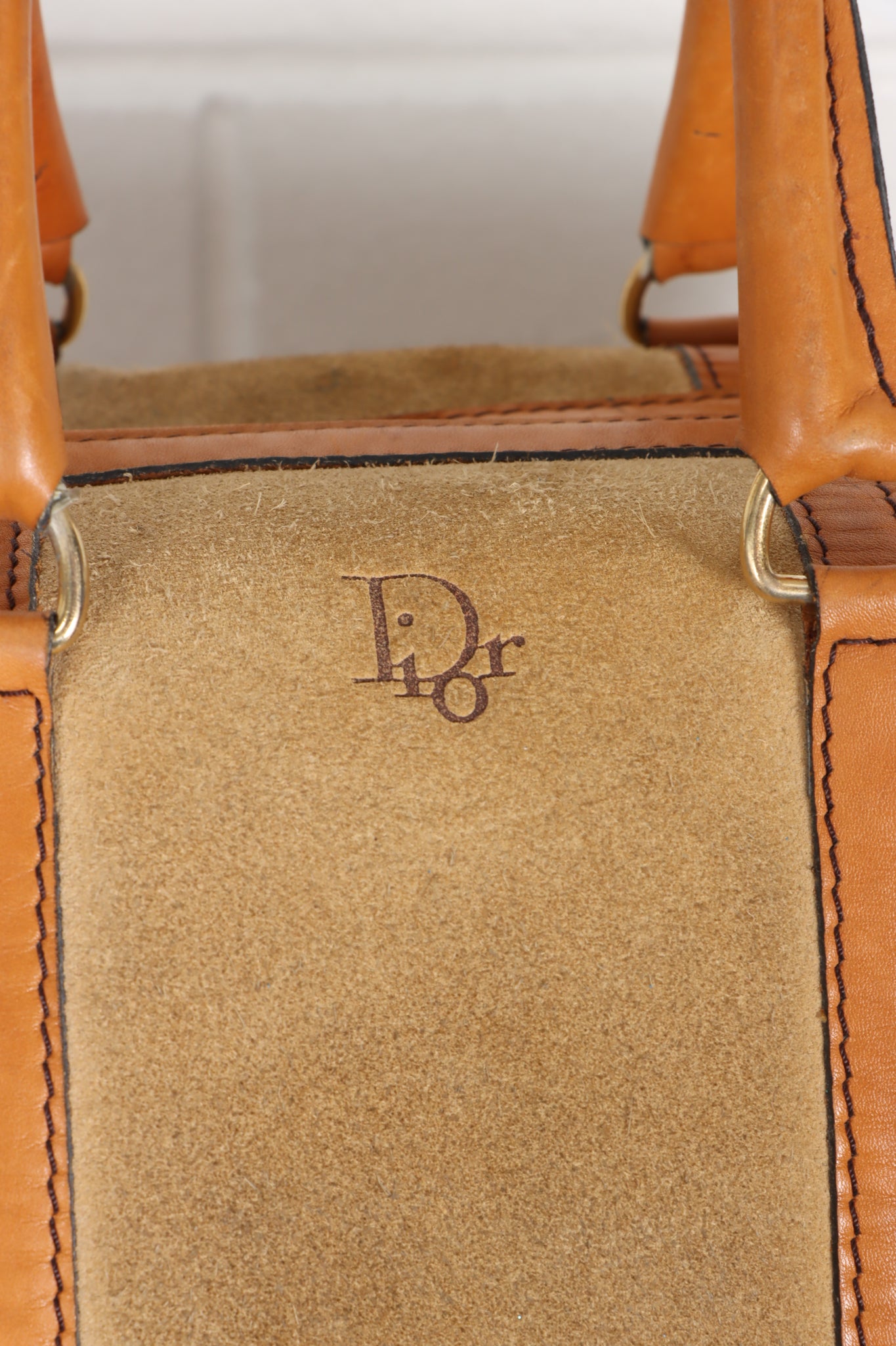 Dior suede duffle bag online