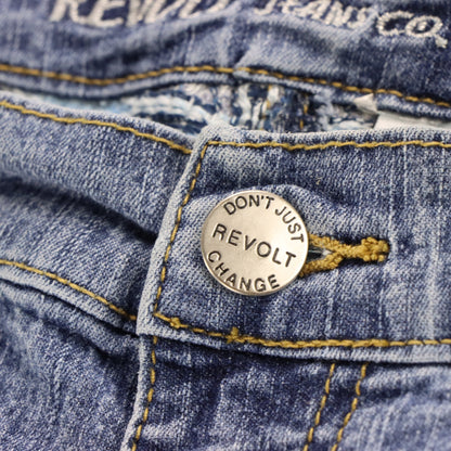 Vintage REVOLT Butterfly Embellished Y2K Embroidered Jeans (11) Vintage Sole Melbourne