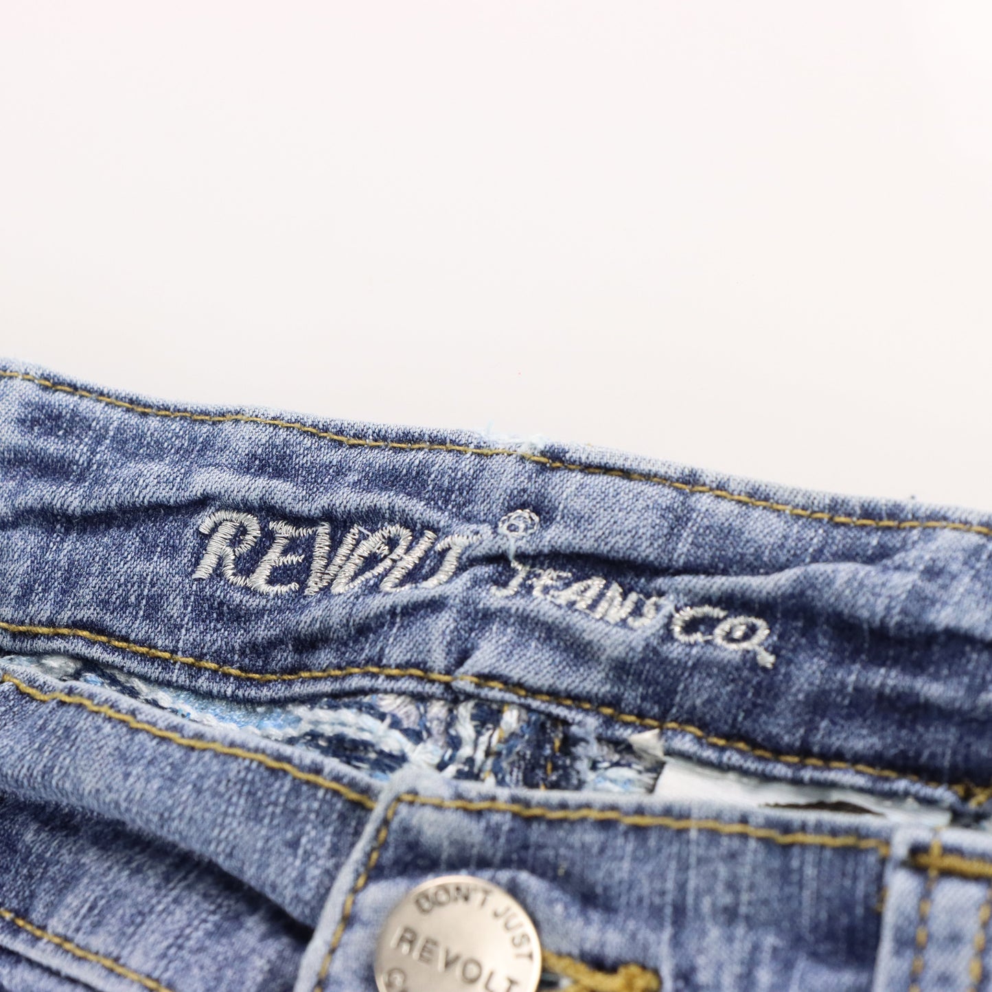 Vintage REVOLT Butterfly Embellished Y2K Embroidered Jeans (11) Vintage Sole Melbourne