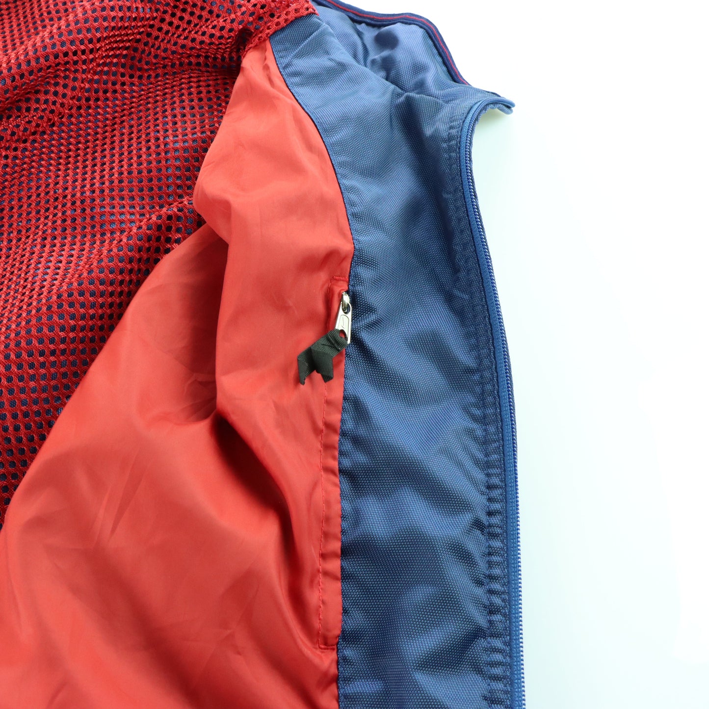 NIKE Team USA Soccer Embroidered Logo Navy Full Zip Vented Windbreaker Jacket (L) Vintage Sole Melbourne