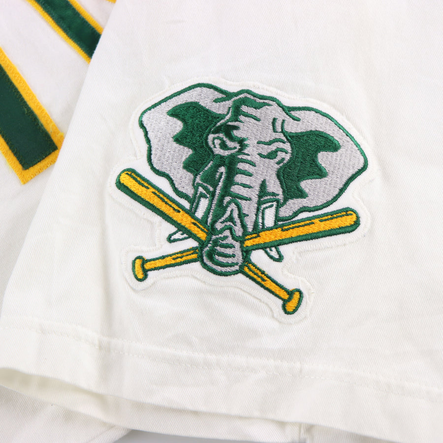 MLB Oakland Athletics Embroidered #25 RUSSELL USA Made Jersey (XL)