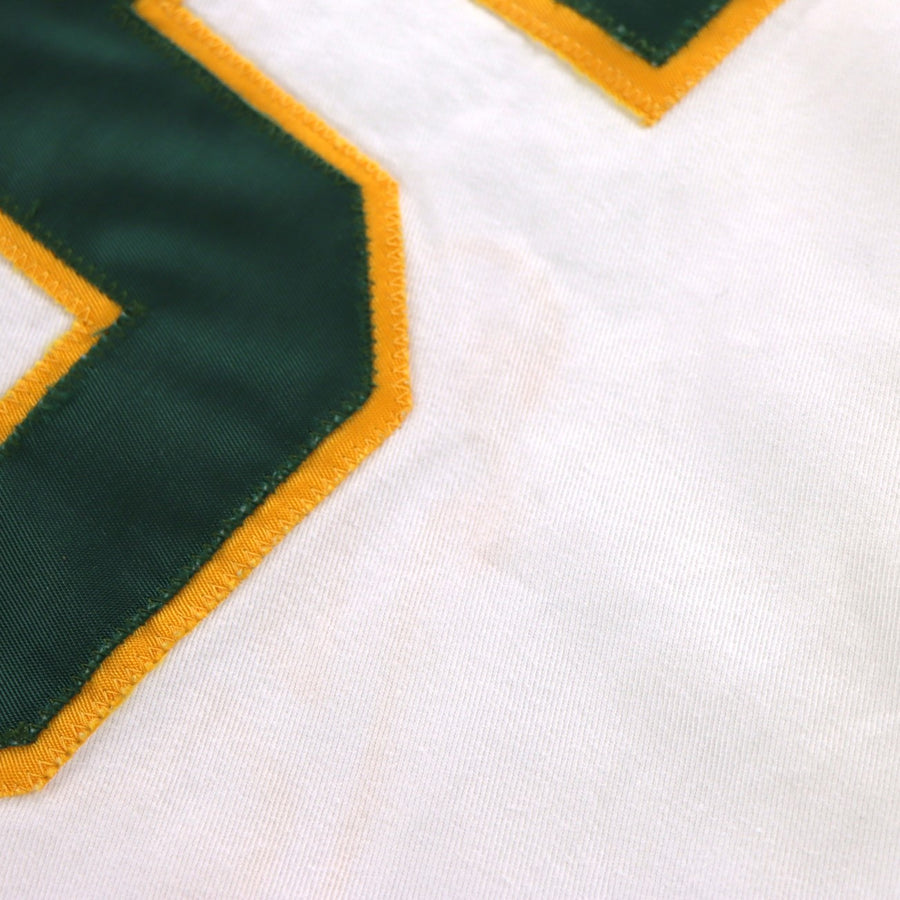 MLB Oakland Athletics Embroidered #25 RUSSELL USA Made Jersey (XL)