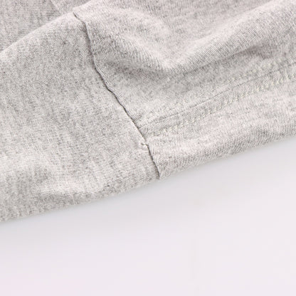 Vintage NIKE Big Embroidered Swoosh Logo Heather Grey T-Shirt (M-L) Vintage Sole Melbourne