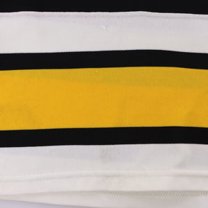 NHL Boston Bruins Ray Bourque Yellow Black Hockey Jersey (L)