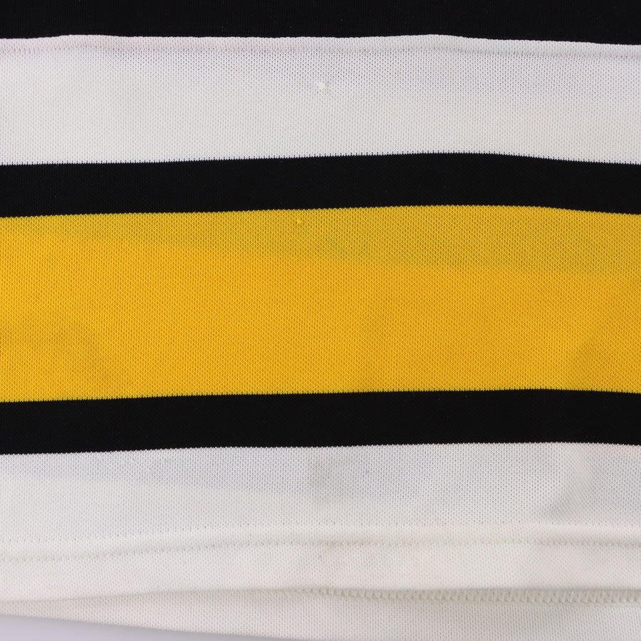 NHL Boston Bruins Ray Bourque Yellow Black Hockey Jersey (L)