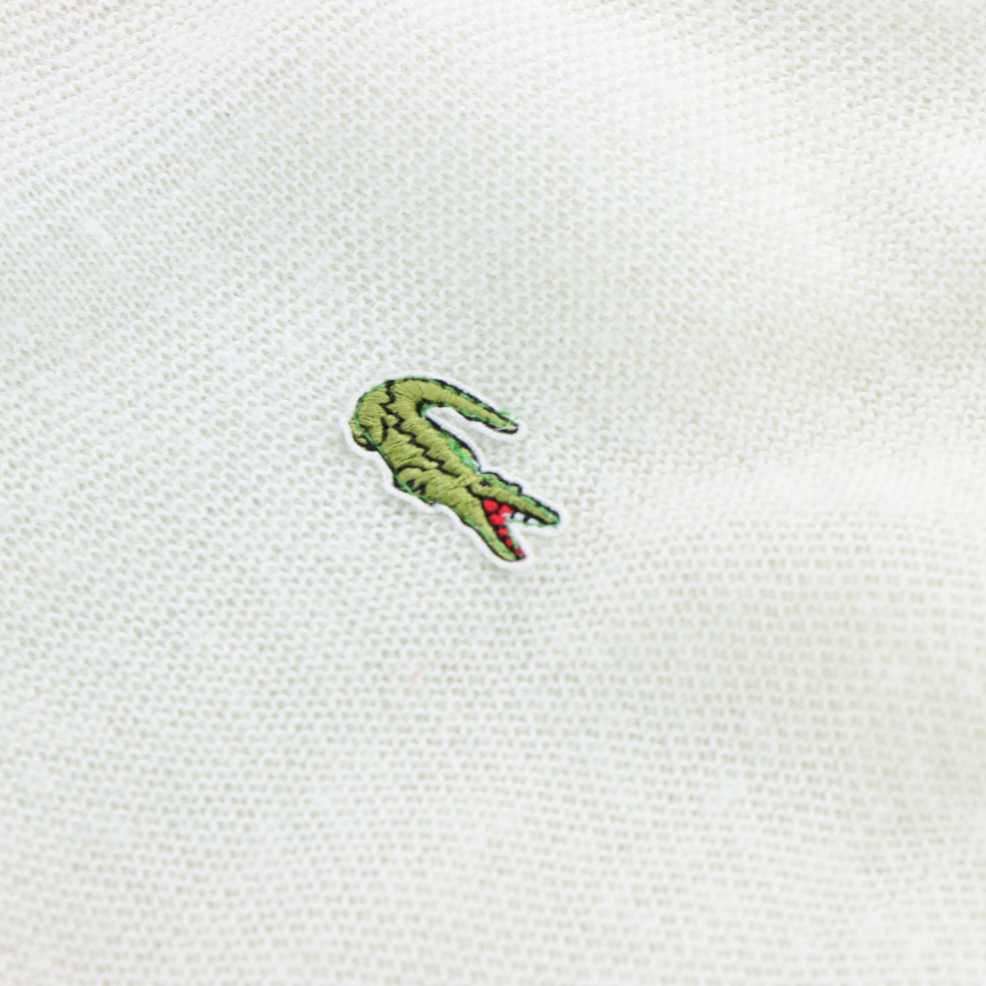 Vintage LACOSTE Izod Cream Button Up Lightweight Cardigan (XL) Vintage Sole Melbourne