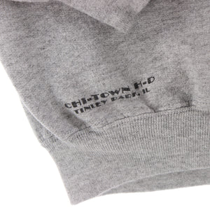 HARLEY DAVIDSON Reflective Red Logo Grey Marle Sweatshirt (XL)