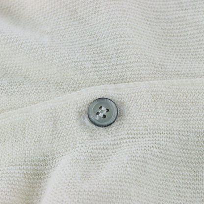 Vintage LACOSTE Izod Cream Button Up Lightweight Cardigan (XL) Vintage Sole Melbourne