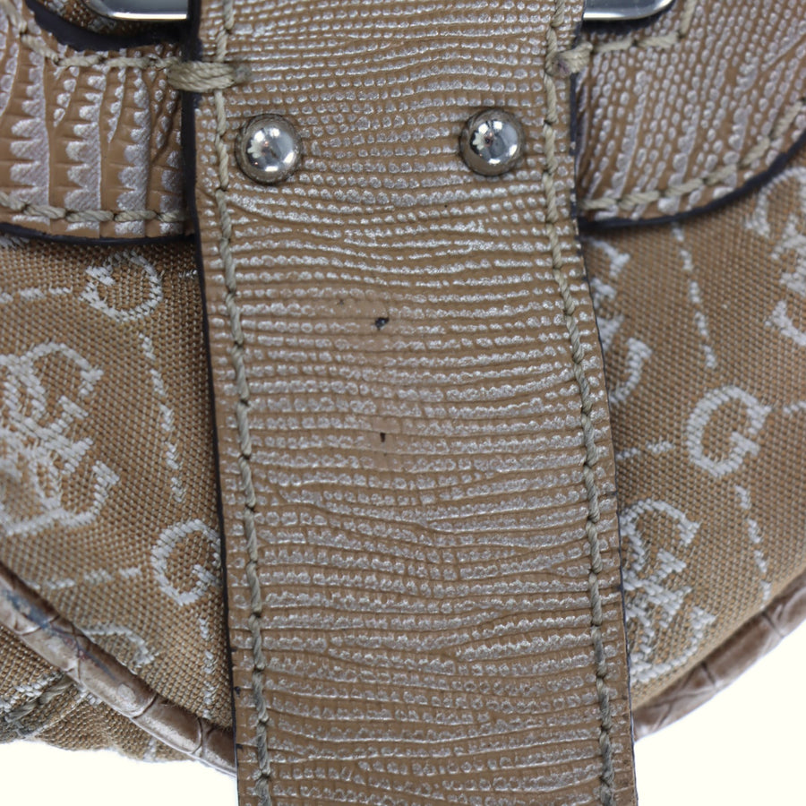 GUESS Monogram Y2K Hobo Shoulder Bag